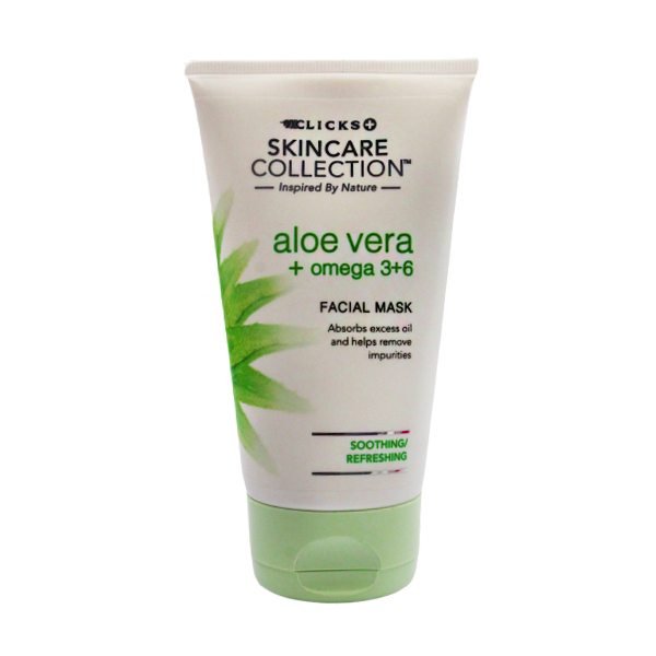 Clicks Skincare Facial Mask Aloe Vera 150ml