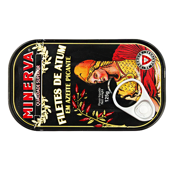 Minerva Filetes De Atum Azeite Picante 125g