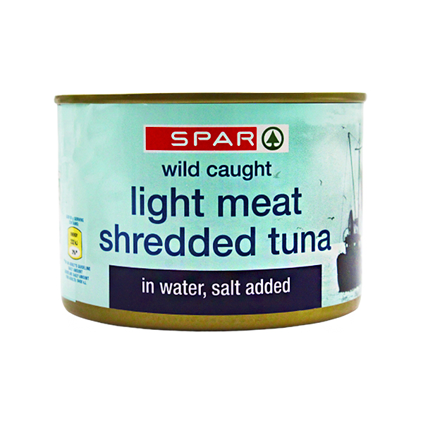 Spar Light Meat Shredded Tuna In Water 425g