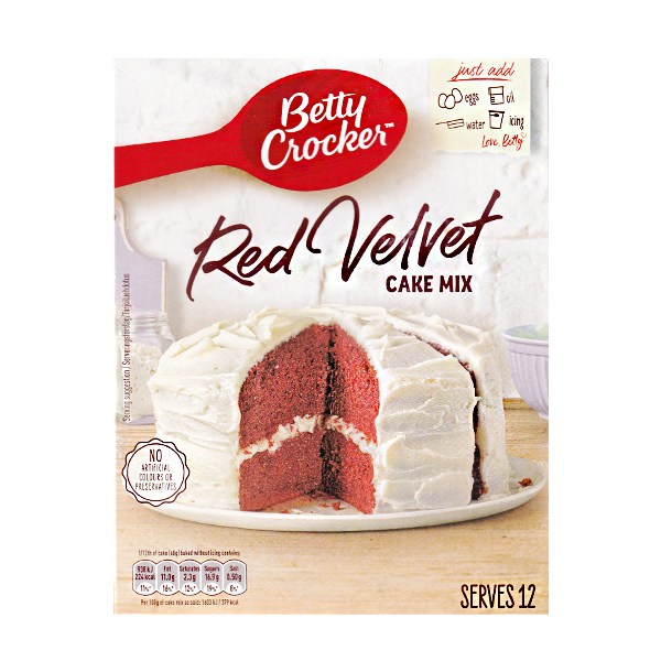 Betty Crocker Red Velvet Cake Mix 425g