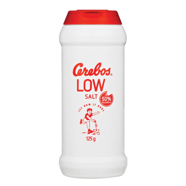 Cerebos Low Salt Flask 125g