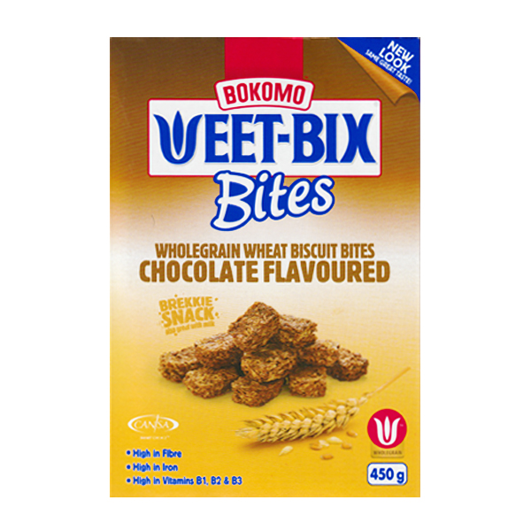Bokomo Weet-Bix Bites Chocolate Flavour. 450g