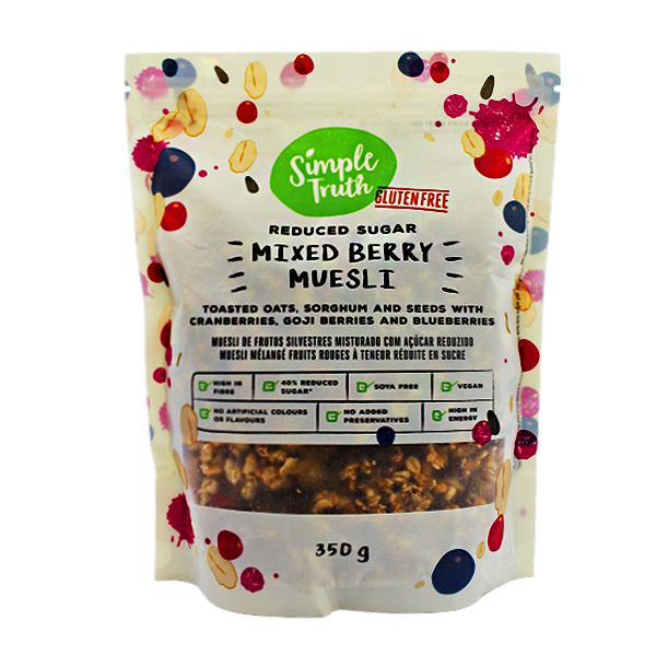 Simple Truth Mixed Berry Muesli 350g