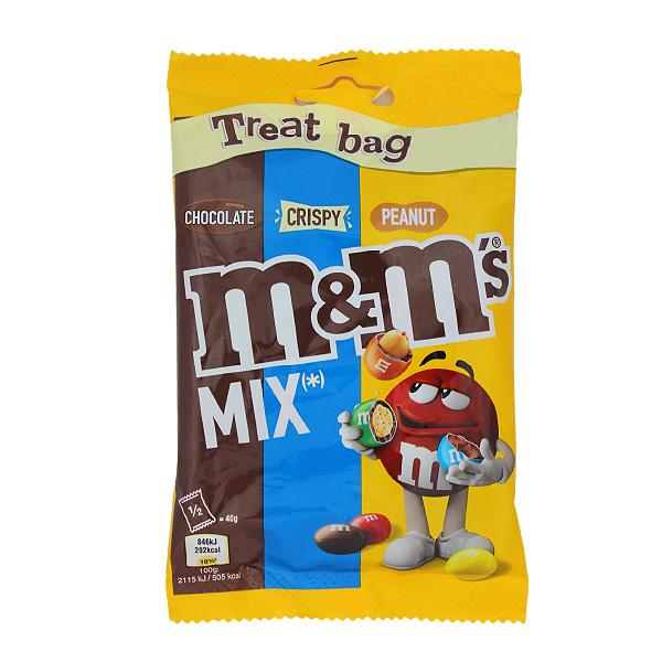 M & M Chocolate Crispy Peanut Mix 80g