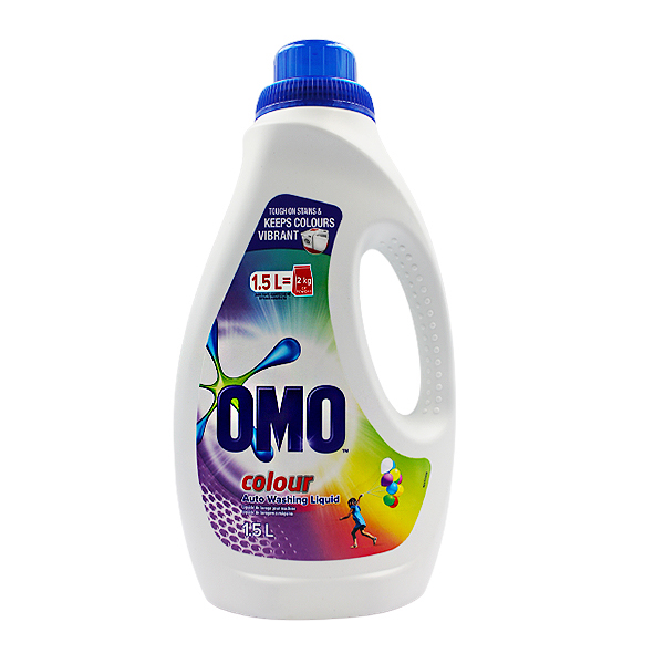 Omo Colour Auto Washing Liquid 1.5L