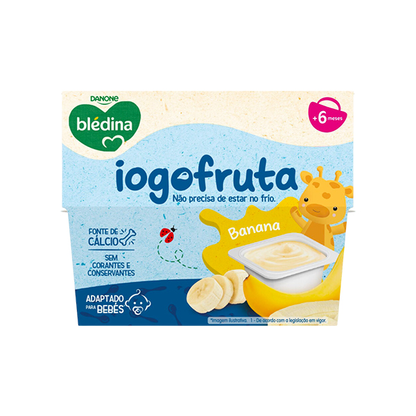 Bledina Iogofruta Banana 4X95g