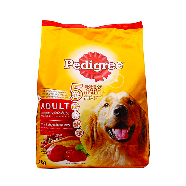 Pedigree Adult Dog Beef And Vegetables 3kg