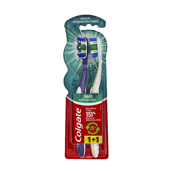 Colgate Escova De Dentes 360? Twin