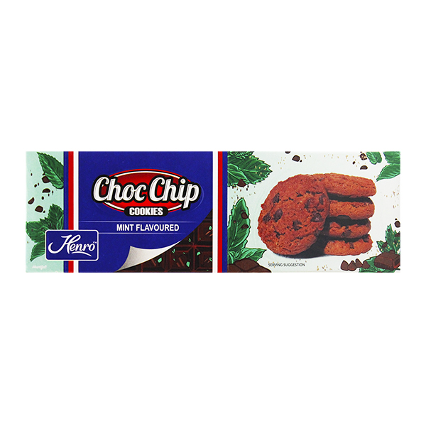 Hero Bolachas Choc Chip Cookies Minta 160g