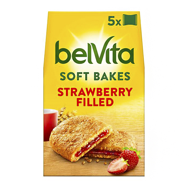 Belvita Soft Bakes Rechea. Morango 250g