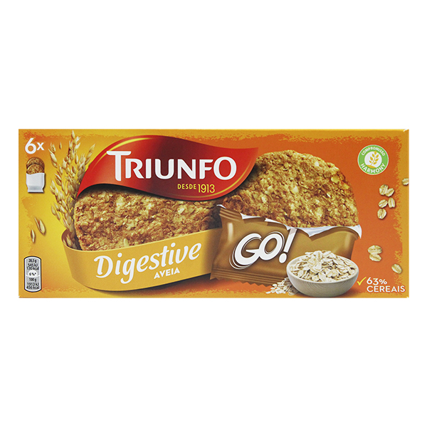 Triunfo Cereais Digestive Aveia 171g