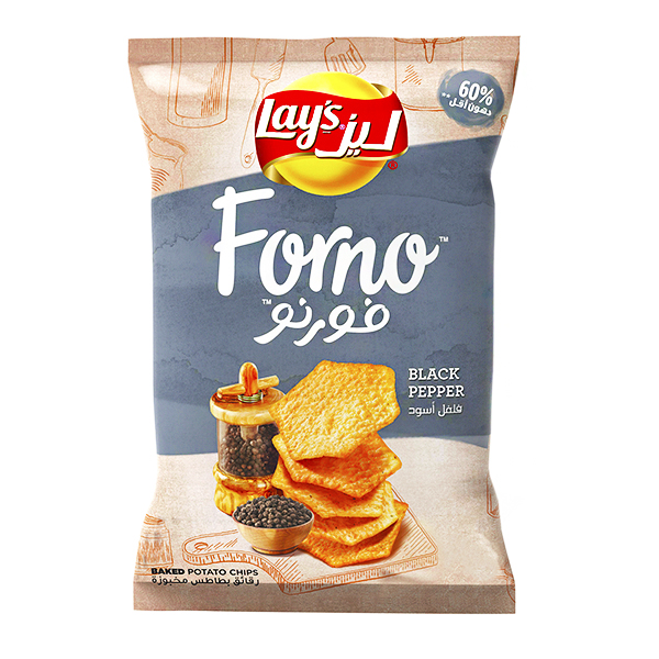 Lays Forno Snack Black Pepper 170g