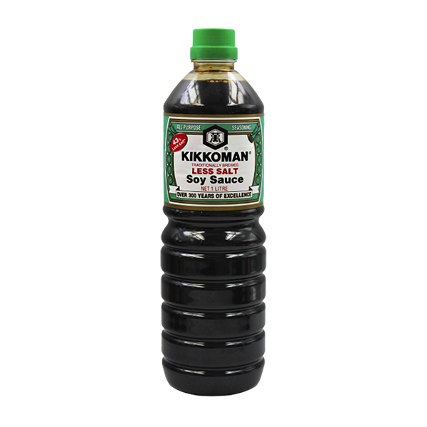 Kikkoman Less Salt Soy Sauce 1ml