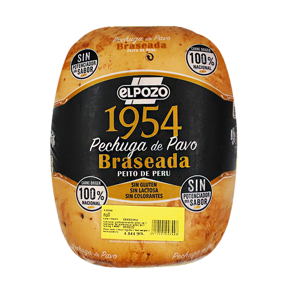 Peito De Peru Fuma Elpozo 500g