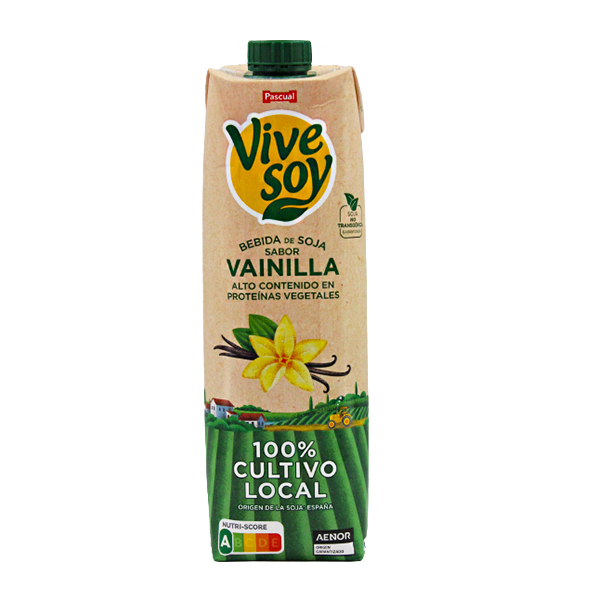 Vive Soy Bebida De Vanilla 1L