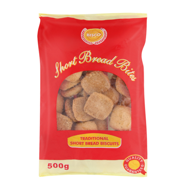 Bisco Biscoitos Short Bread Bites 500Gr