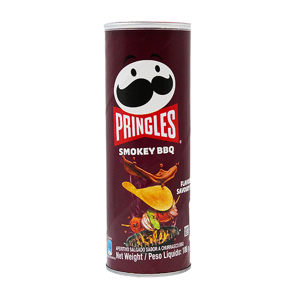 Pringles Savoury Snack Smokey Bbq 100g
