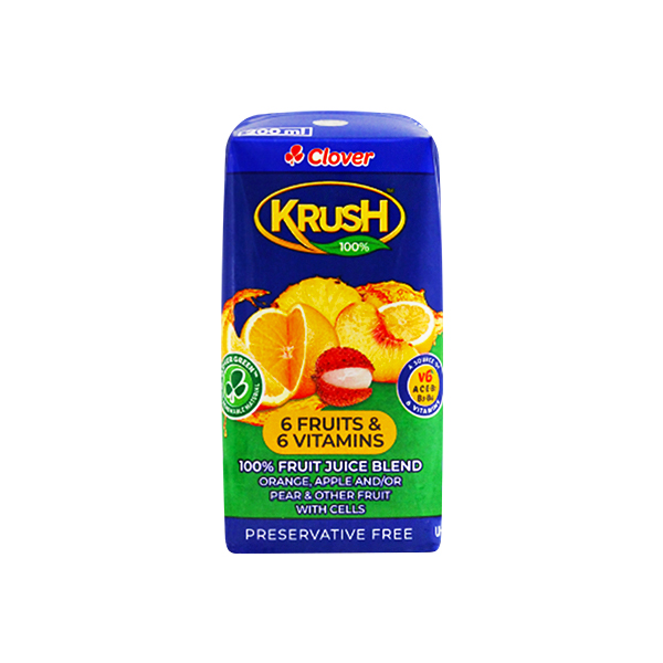 Krush Sumo 6 Frutas E 6 Vitaminas 200ml