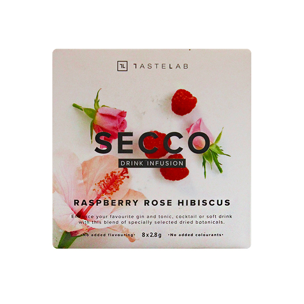 Secco Drink Infusion Raspberry Rose 8X2.8g