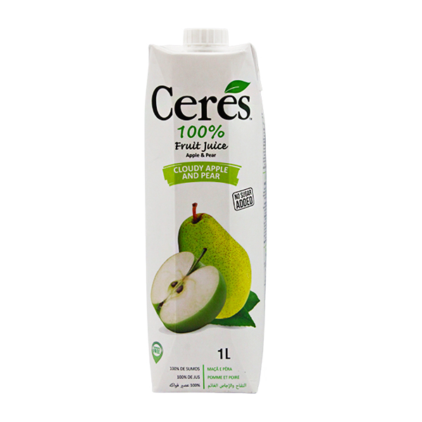 Ceres Sumo Juice Cloudy Apple Pear1L
