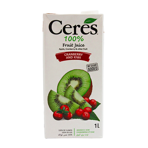 Ceres Juice Cranberry And Kiwi 1K