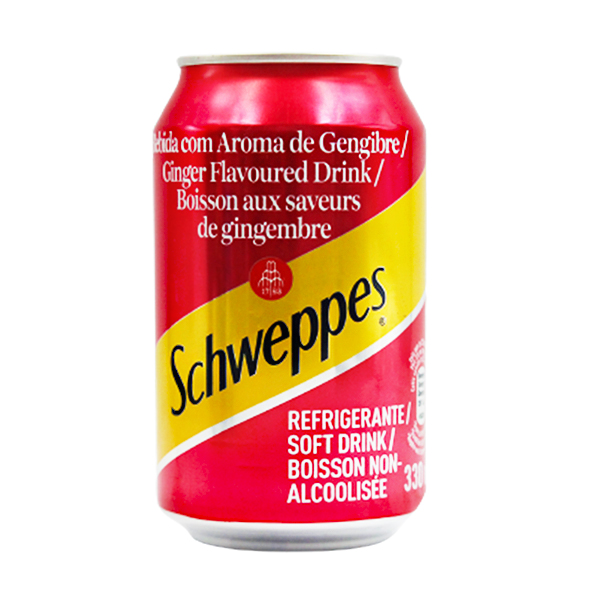 Schweppes Ginger Flavoured Drink 330ml