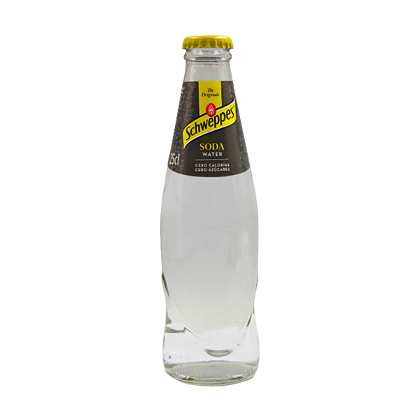 Schweppes Bebida Soda Water 250ml