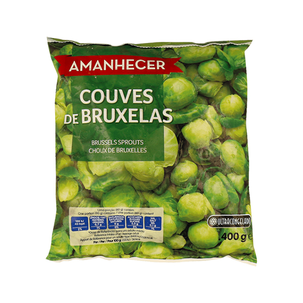 Amanhecer Couves De Bruxelas 400g