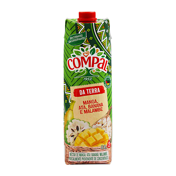 Compal Da Terra Manga Ata Banana E Malambe 1L