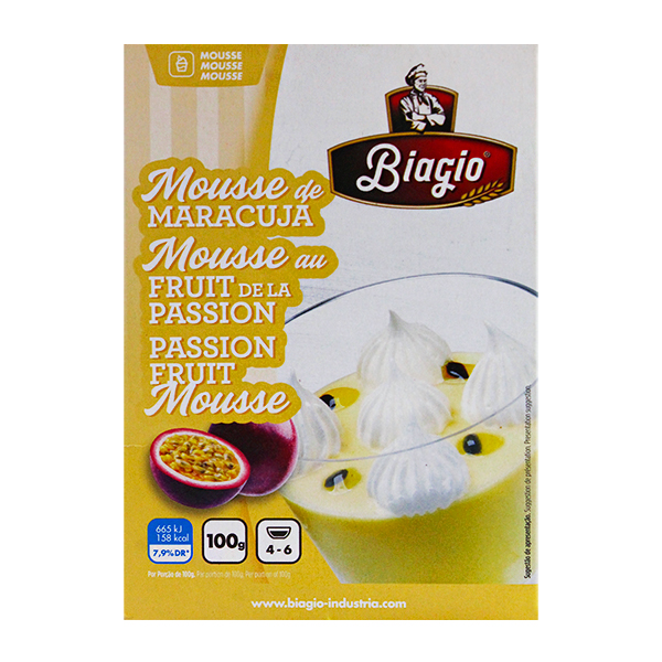 Mousse Biagio 100g Maracuja
