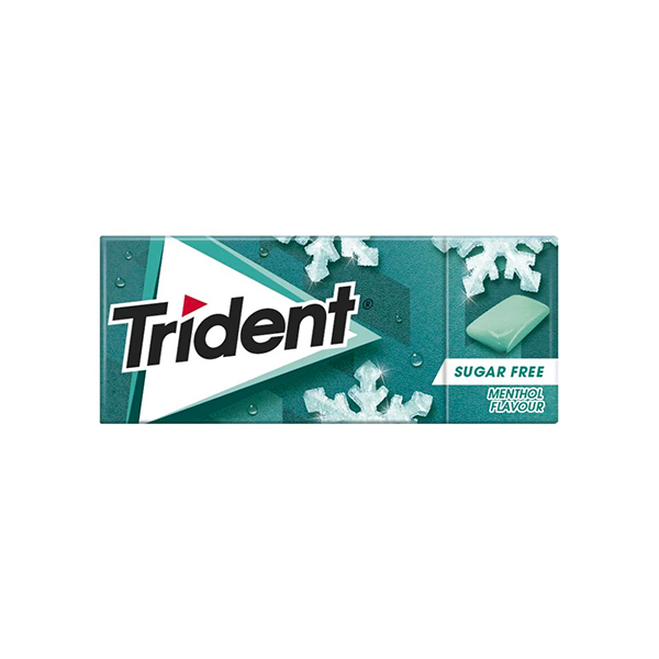 Trident Sugar Free Extrementhol 14g