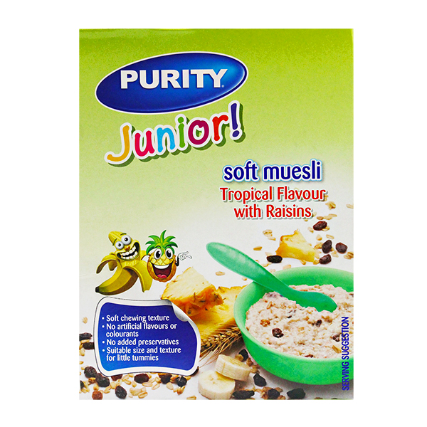 Purity Soft Muesli Tropical Flavour 350g