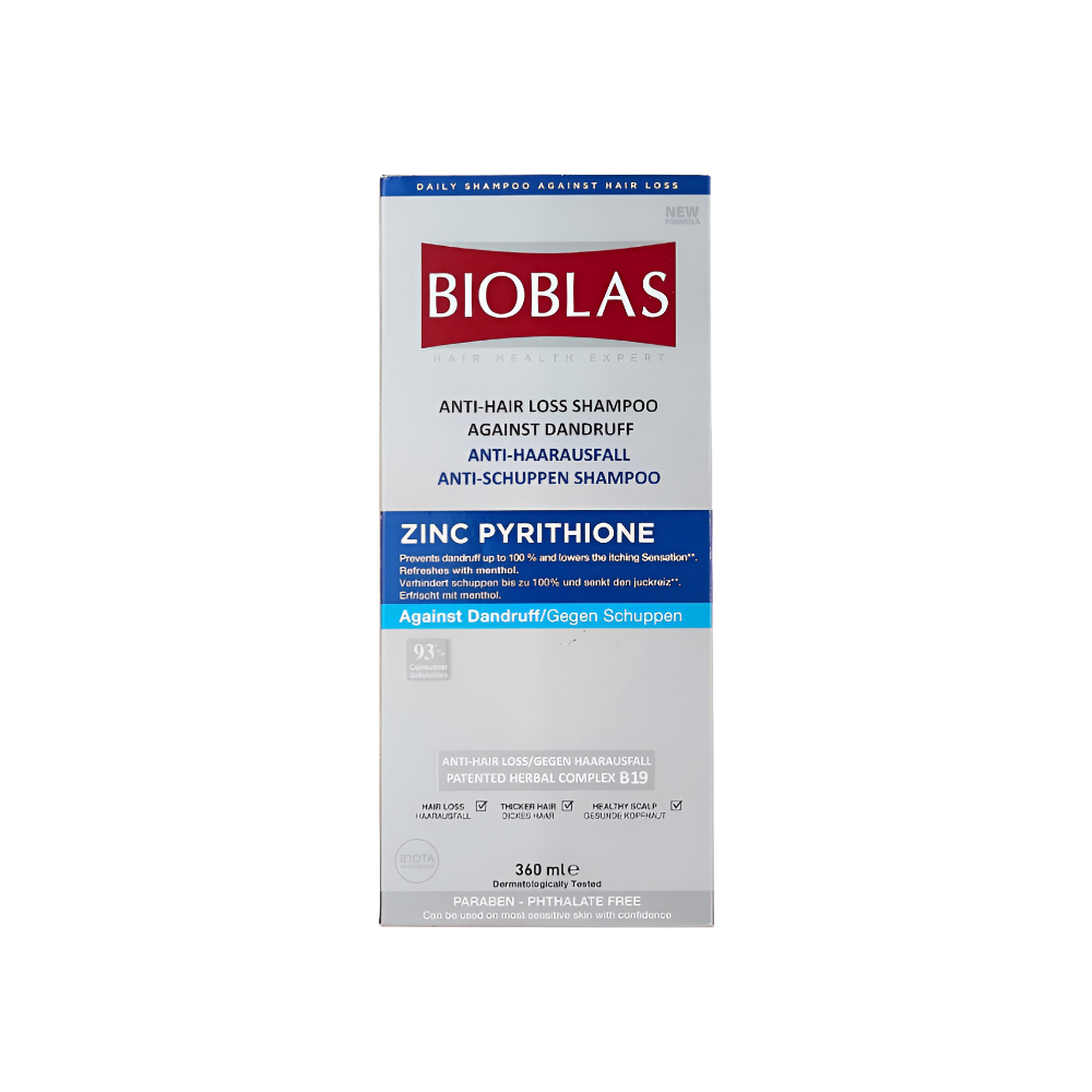 Bioblas Anti Hair Loss Shamp Zinc Pyri 360ml
