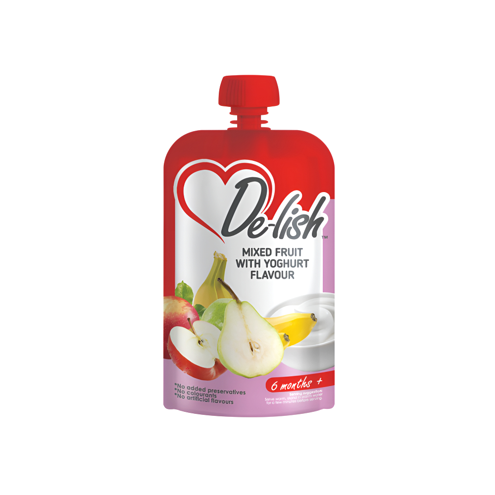 De-Lish Mixed Fruit Yoghurt 110ml