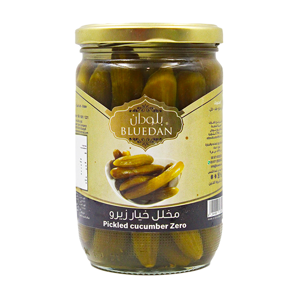 Bluedan Pickles Cucumber Salt Zero 650g