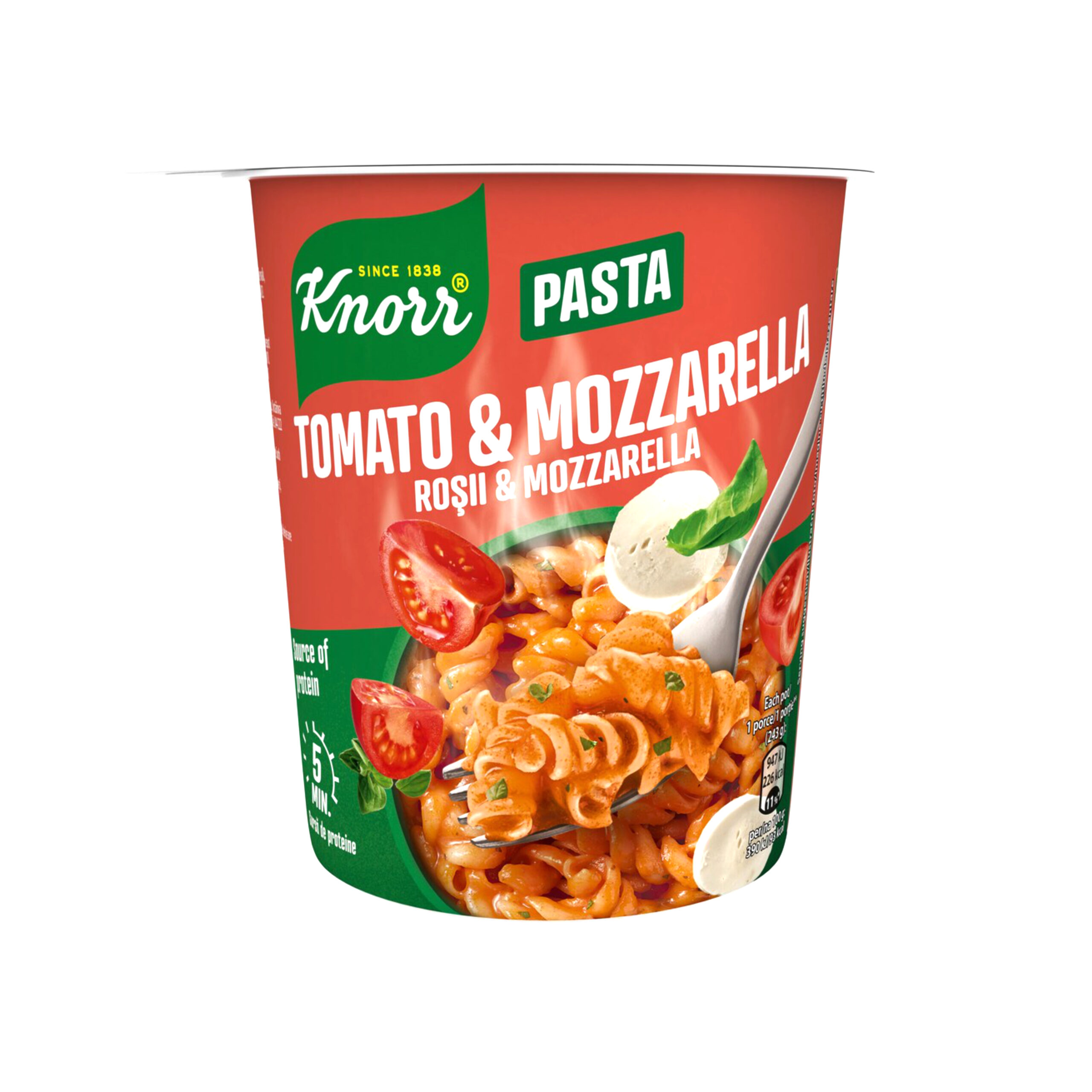 Knorr Pasta Tomato E Mozarella 63g