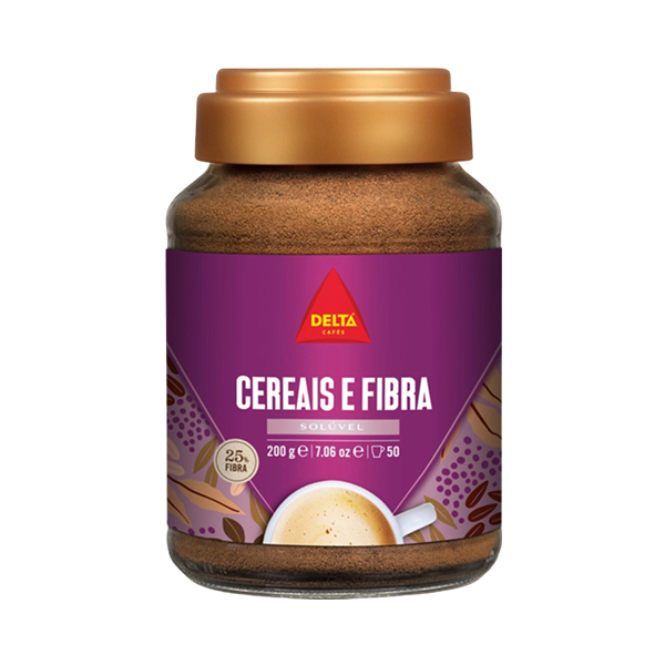 Delta Cafe Cereais E Fibra 200g