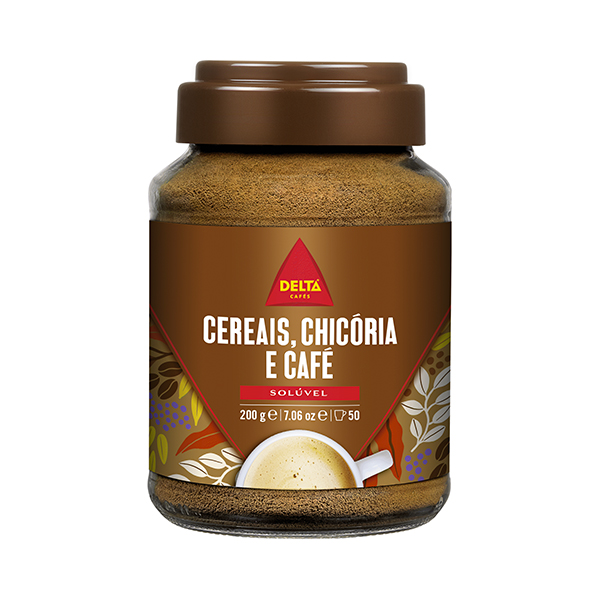 Delta Cafe Cereais , Chicoria E Cafe 200g