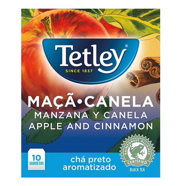 Tetley Cha Verde C/Maca – 30 g