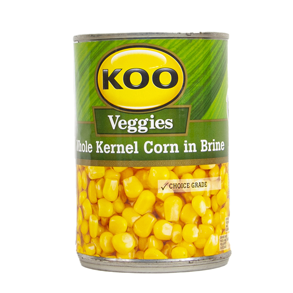 Koo Corn Whole Kernel Brine 410g