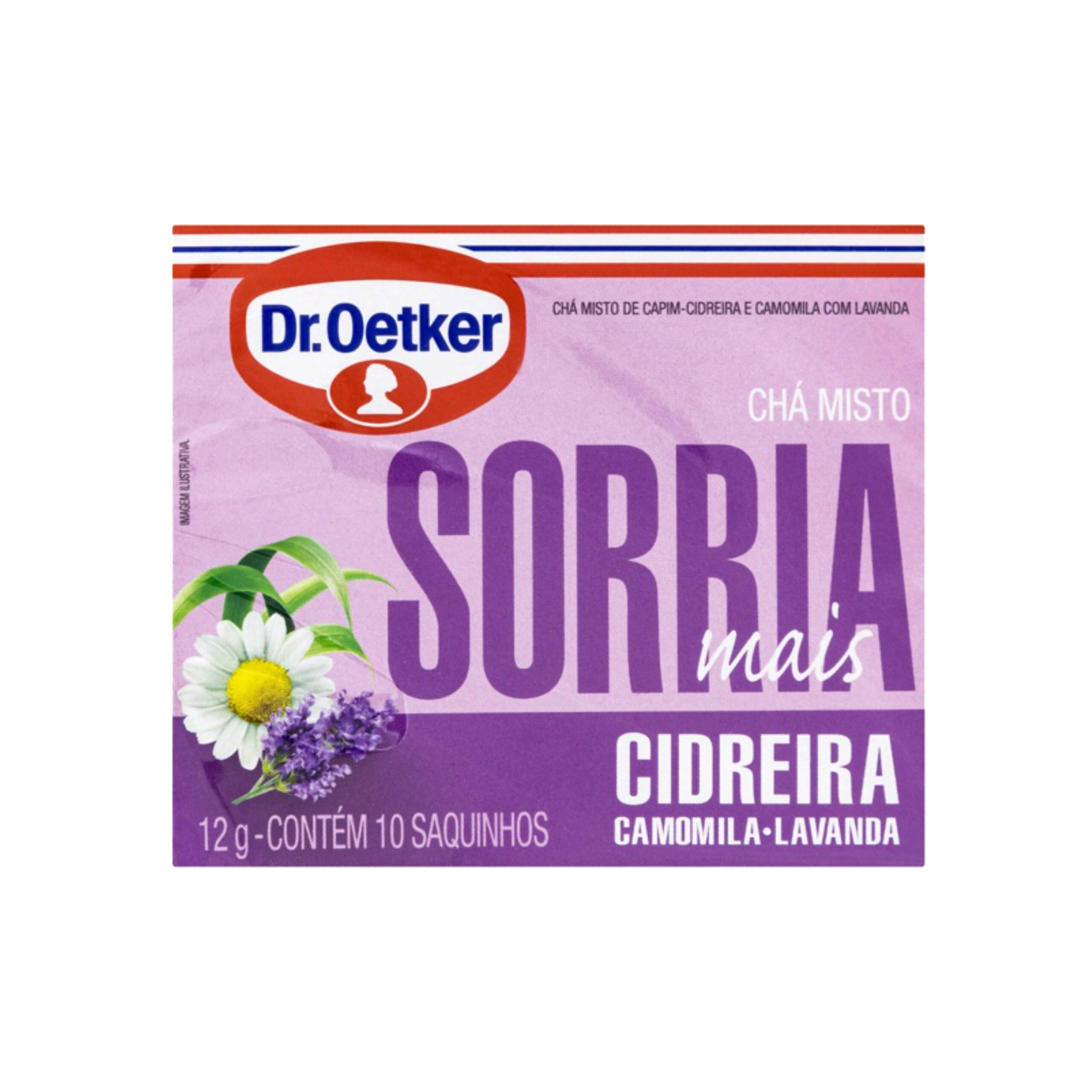 Dr.oetker Cha Cidreira Sorria Mais 12g
