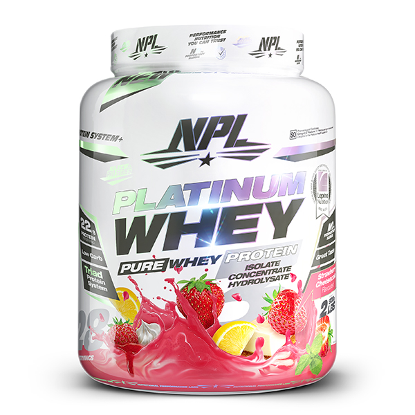 Nlp Platinum Pure Whey Strawberry 2kg