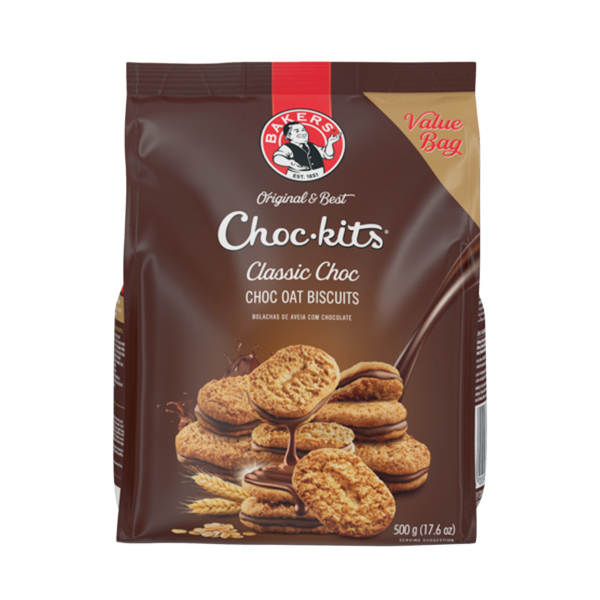 Bakers Chock-Kits Classic Oat Biscuits 500g