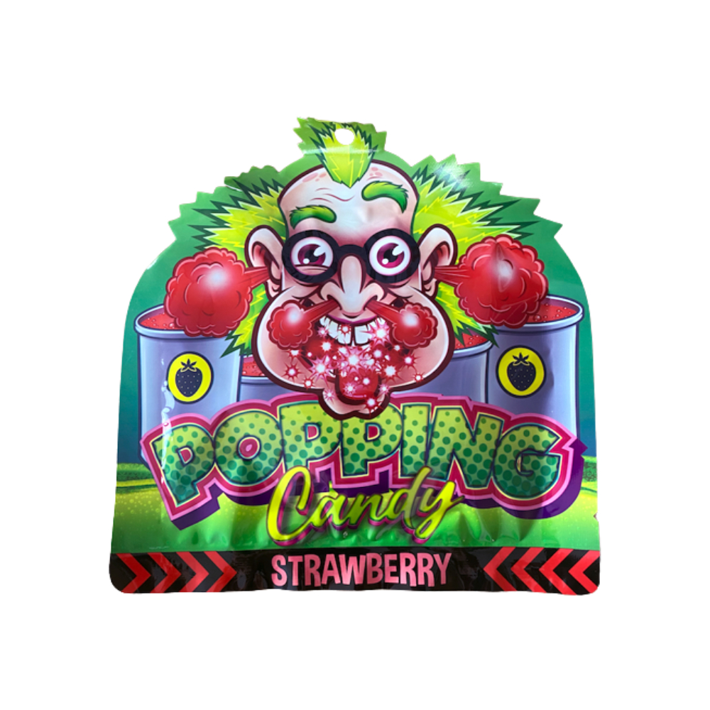 Dr.sour Popping Candy Morango 15g