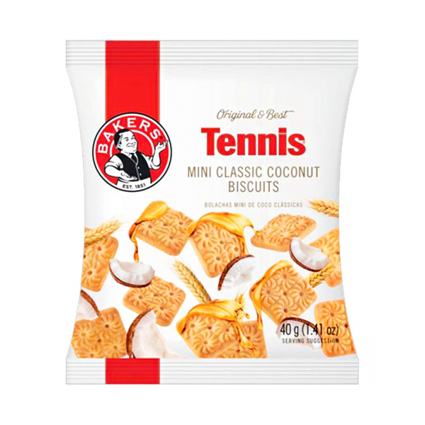 Bolacha Bakers Tennis 40g Mini