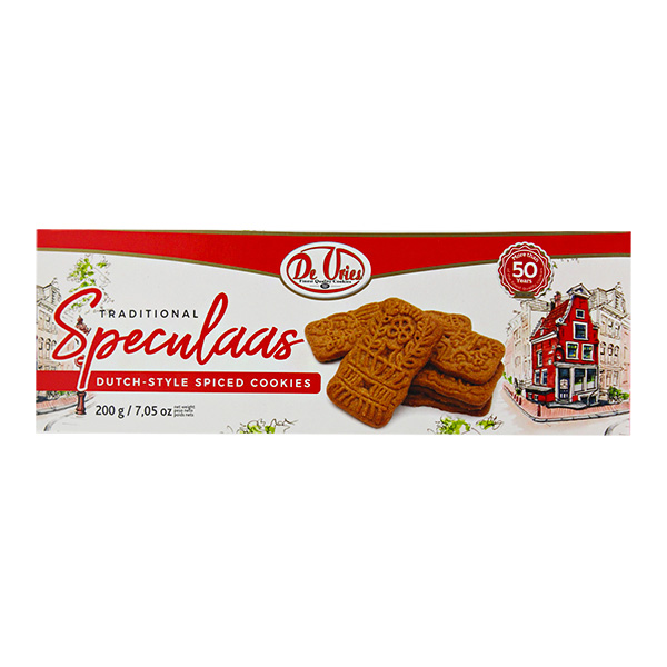 De Vries Speculaas Traditional Cookies 200g