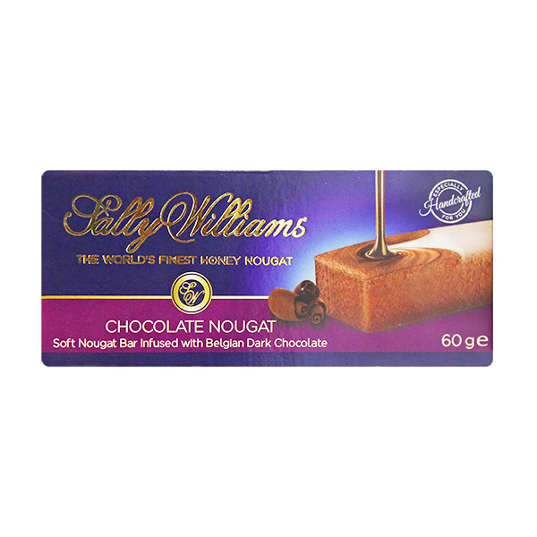 Sally Williams Chocolate Nougat 60g