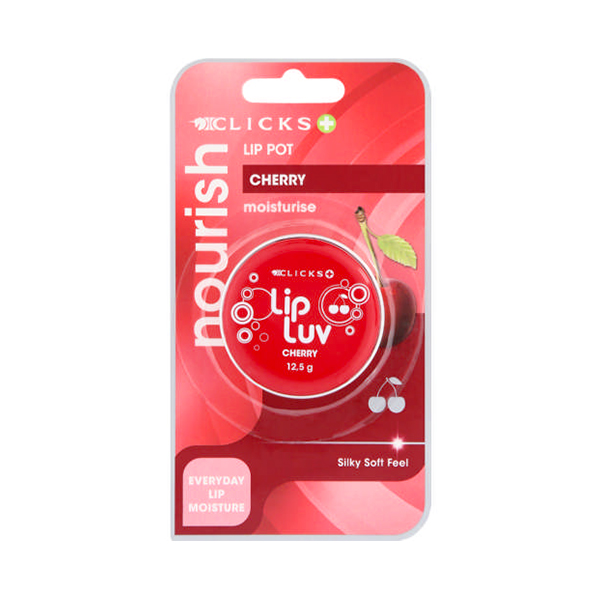 Clicks Lip Pot Cherry 12.5g 303307