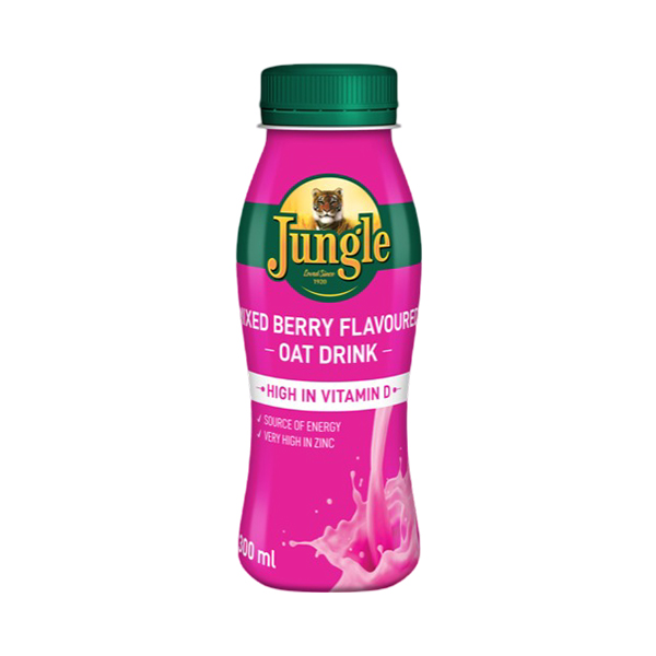 Jungle Mixed Berry Flavoured Oat Drik 300ml