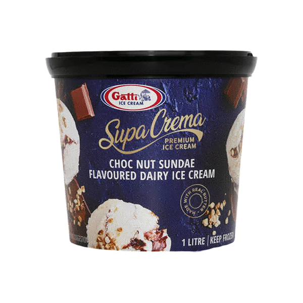 Sorvete Gatti S/C Choc Nut Sunday 1L